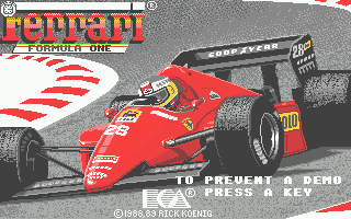 Ferrari Formula One screenshot 2 for Amiga